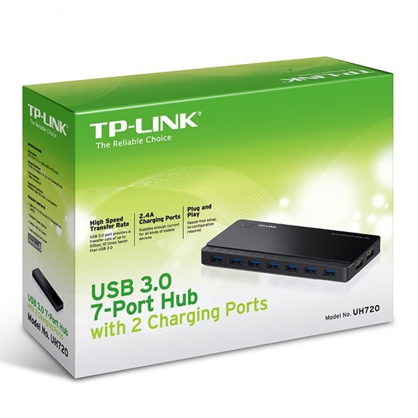 هاب تی پی لینک مدل UH720 USB 3.0 7-Port