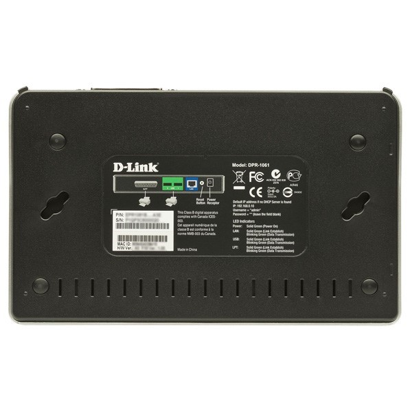 پرینت سرور دی لینک مدل 3Port - Multifunction DPR-1061