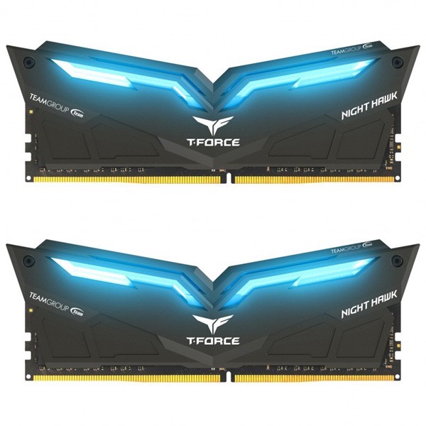 رم تیم‌گروپ مدل T-Force Night Hawk DDR4 3200MHz CL16 Dual Channel - 32GB