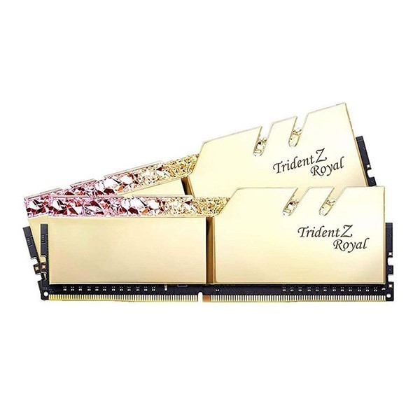 رم جی اسکیل مدل Trident Z Royal Gold 32GB 3200MHz CL16