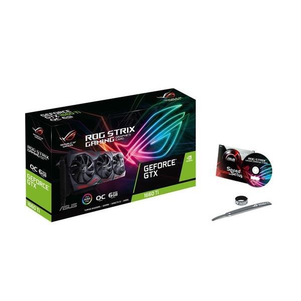 کارت گرافیک ایسوس مدل ROG-STRIX-GTX1660TI-O6G-GAMING