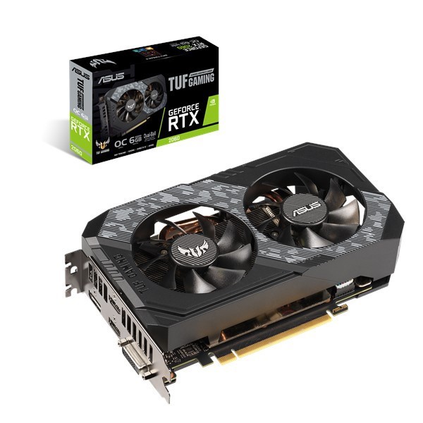 کارت گرافیک ایسوس مدل TUF-RTX2060-O6G-GAMING