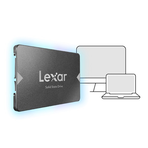 هارد SSD لکسار مدل NS100 ظرفیت 128 گیگابایت اینترنال