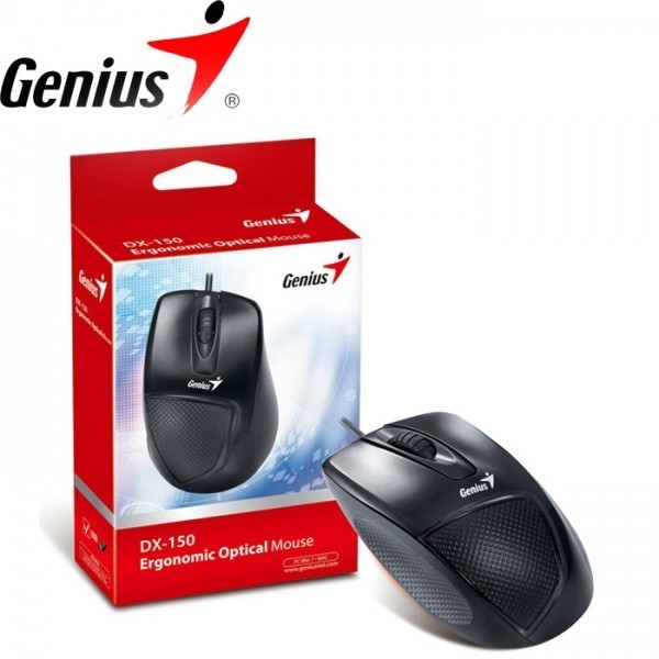 ماوس جنیوس مدل DX-150 Ergonomic Optical