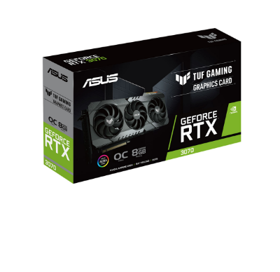 کارت گرافیک ایسوس مدل TUF-RTX3070-O8G-GAMING