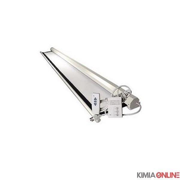 تصویر  پرده نمایش رفلکتا با ابعاد 3× 3 متر سقفی دستی