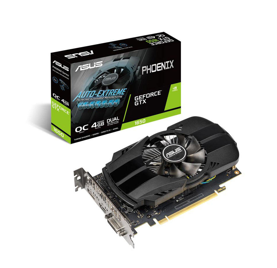 کارت گرافیک ایسوس مدل PH-GTX1650-4GD6