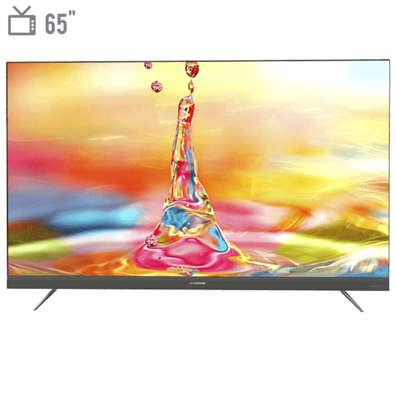 تلویزیون ال ای دی هوشمند ایکس ویژن مدل 65XTU865 سایز 65 اینچ 