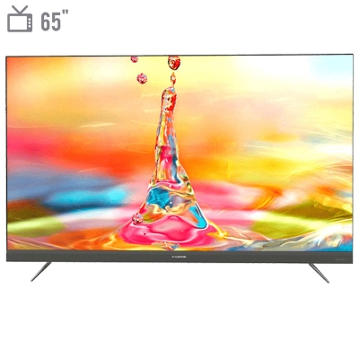 تلویزیون ال ای دی هوشمند ایکس ویژن مدل 65XTU865 سایز 65 اینچ 
