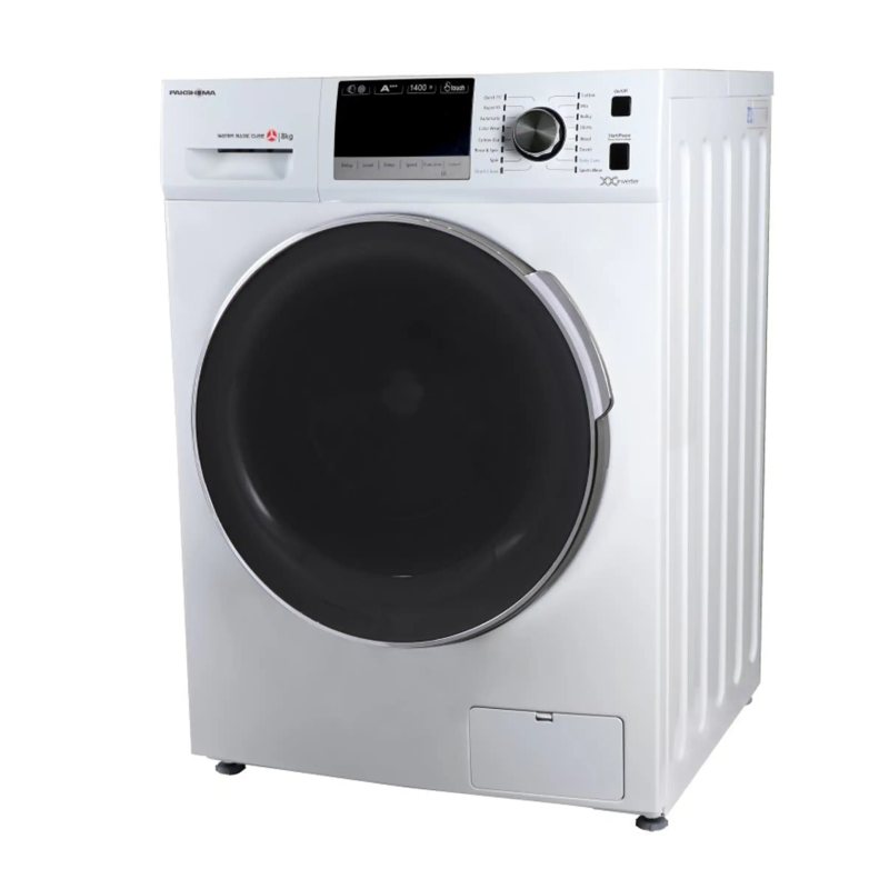 ماشین لباسشویی پاکشوما مدل TFB - 86403 WT ظرفیت 8 کیلوگرم