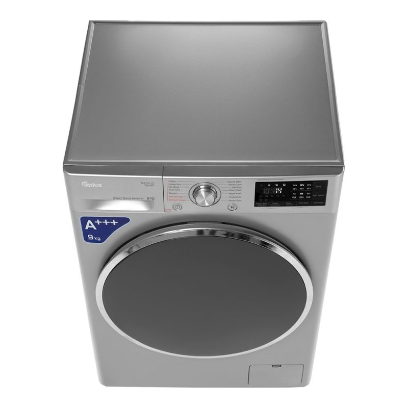 ماشین لباسشویی جی پلاس مدل GWM-L990SS ظرفیت 9 کیلوگرم
