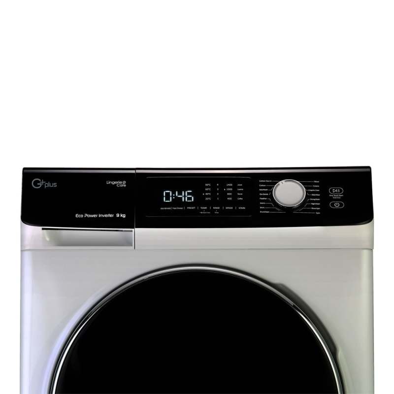 ماشین لباسشویی جی پلاس مدل GWM-K946S ظرفیت 9 کیلوگرم