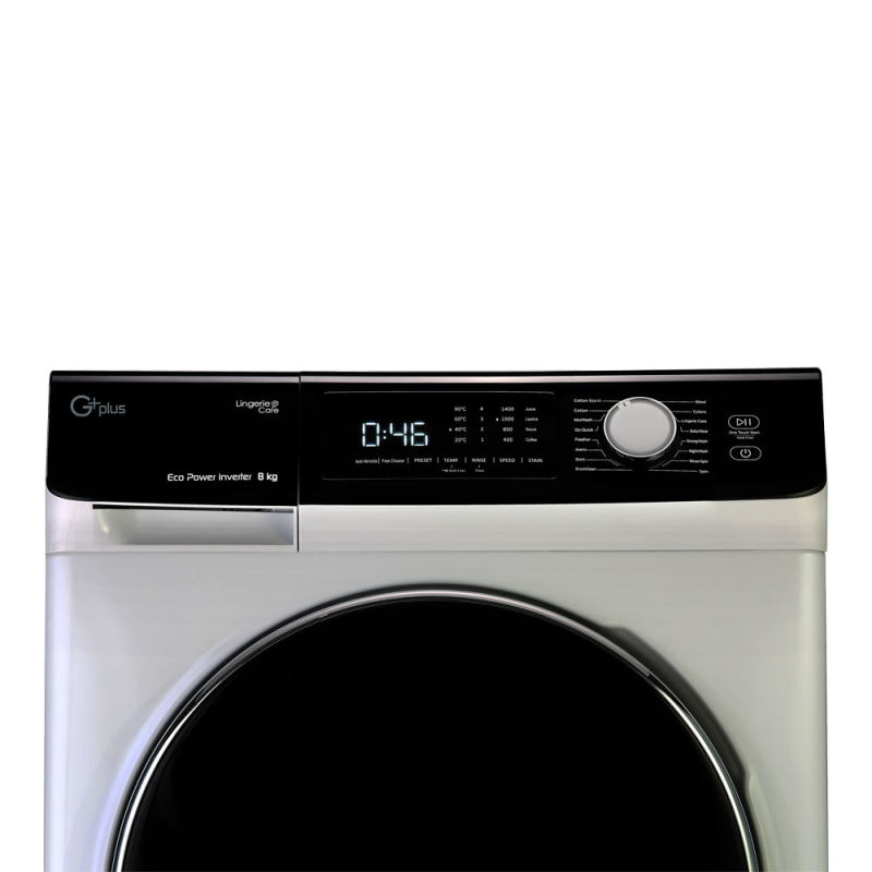ماشین لباسشویی جی پلاس مدل GWM-K846S ظرفیت 8 کیلوگرم
