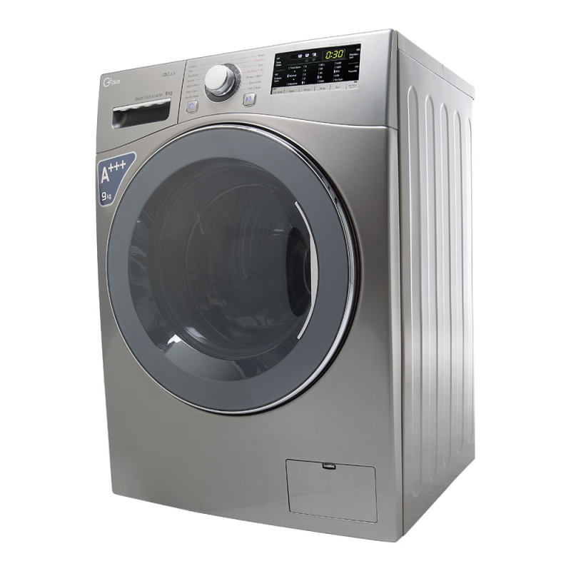 ماشین لباسشویی جی پلاس مدل GWM-L9645T ظرفیت 9 کیلوگرم