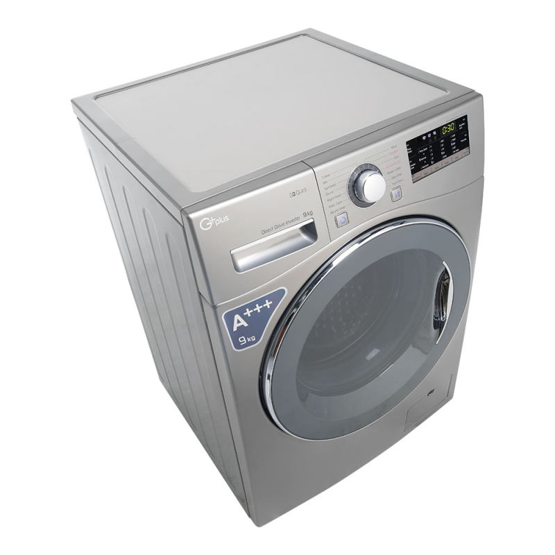 ماشین لباسشویی جی پلاس مدل GWM-L9645T ظرفیت 9 کیلوگرم