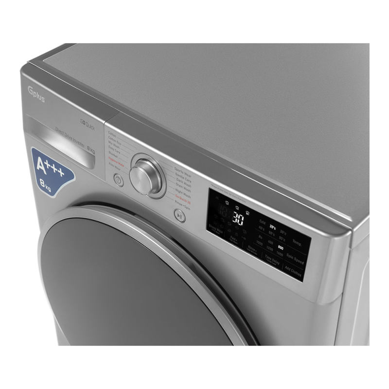 ماشین لباسشویی جی پلاس مدل GWM-L87S ظرفیت 8 کیلوگرم