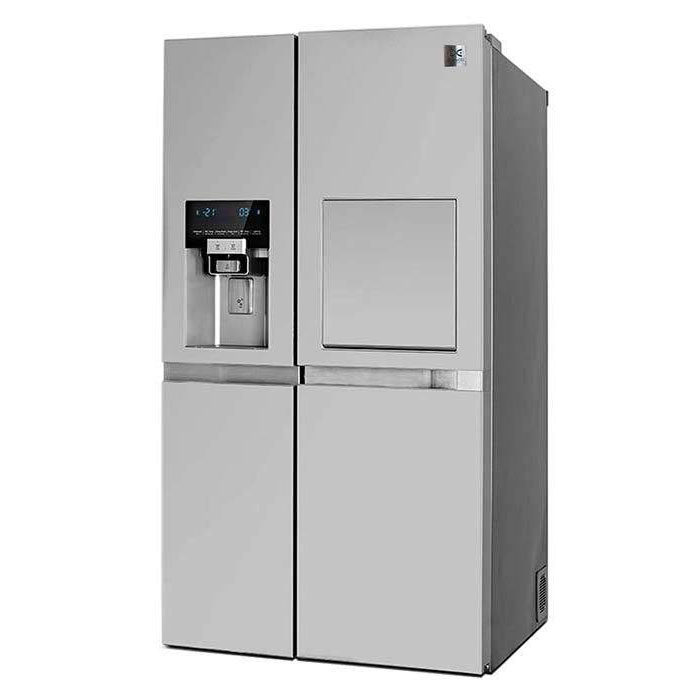 یخچال و فریزر ساید بای ساید 34 فوت دوو مدل D2S-0037SS