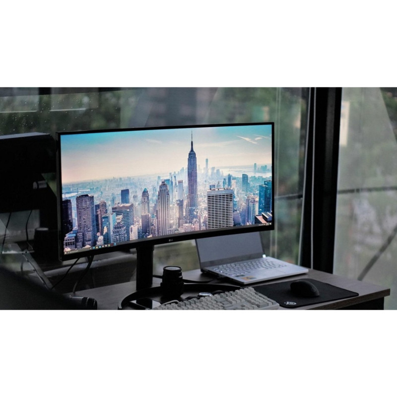 مانیتور خمیده ال جی مدل 35WN75C سایز 35 اینچ