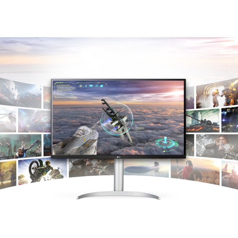 مانیتور ال جی مدل 27UP650-W سایز 27 اینچ