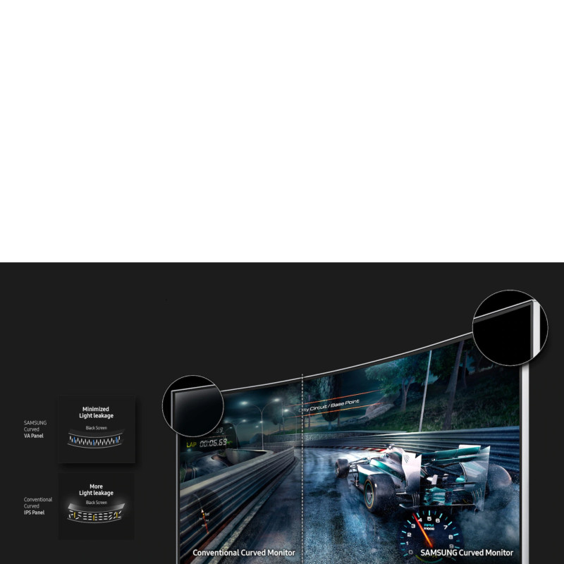 مانیتور سامسونگ مدل LC27F390FHM سایز 27 اینچ