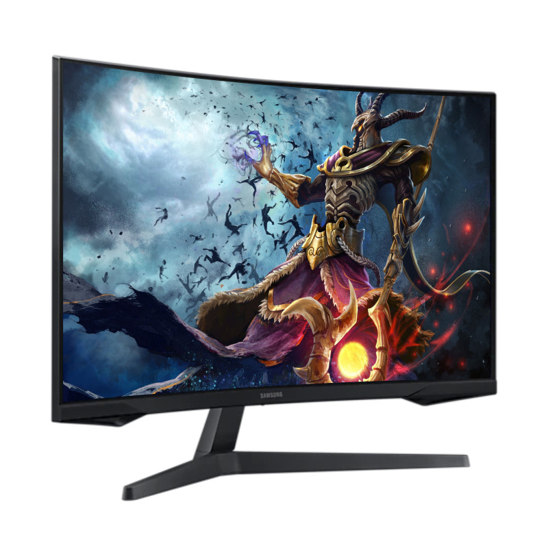 مانیتور گیمینگ سامسونگ مدل LC32G55TQ-W سایز32 اینچ