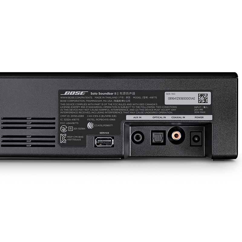 ساندبار بوز مدل SOLO Soundbar II