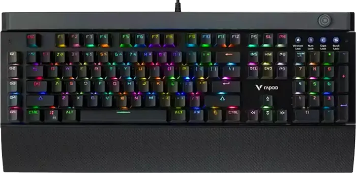 کیبورد سیمی گیمینگ Rapoo مدل V820