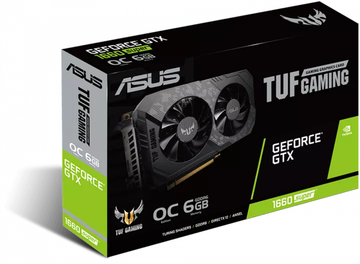 کارت گرافیک Asus مدل TUF-GTX1660S-O6G-GAMING