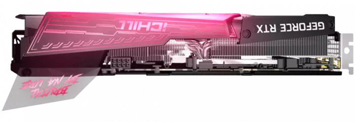 کارت گرافیک INNO3D مدل RTX 3060 TI ICHILL X3 RED LHR