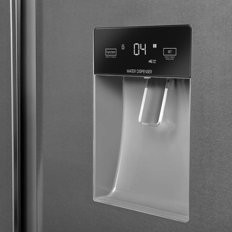 یخچال و فریزر ساید بای ساید 30 فوتی ایکس ویژن مدل TS666-AWD/ASD