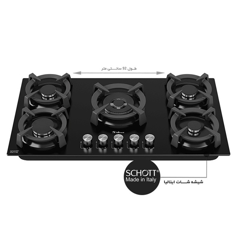 اجاق گاز صفحه ای داتیس مدل شات DG-567	