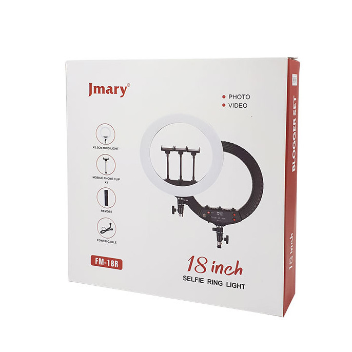 رینگ لایت jmary مدل FM-18R 