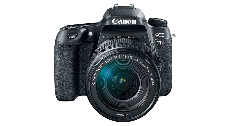 دوربین دیجیتال کانن مدل EOS 77D به همراه لنز 18-135 میلی متر IS USM