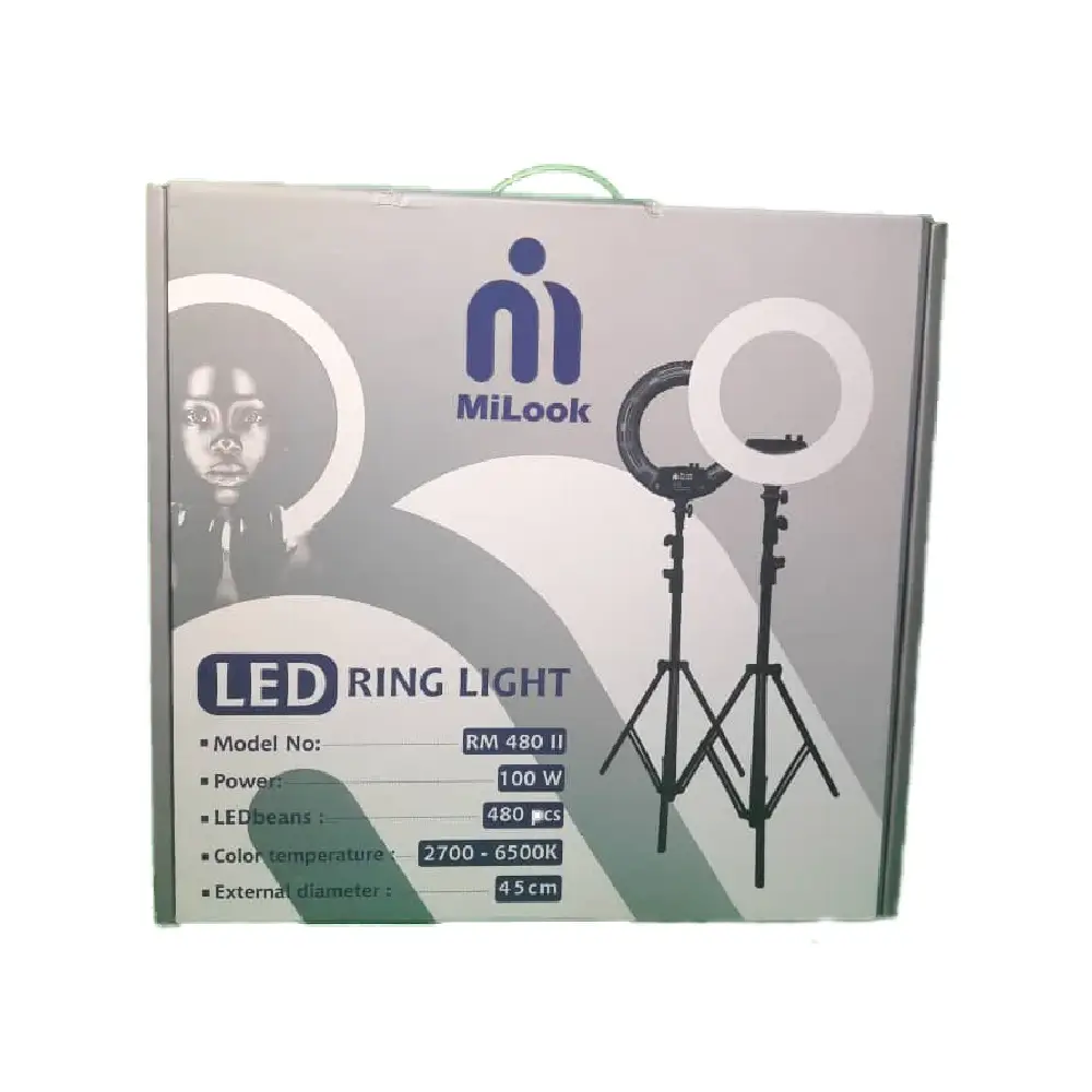 رینگ لایت Milook مدل RM480 II 