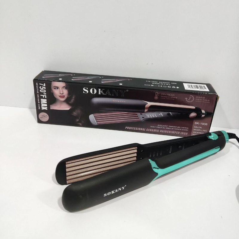 اتو و حالت دهنده ی مو سوکانی مدل SK-1906